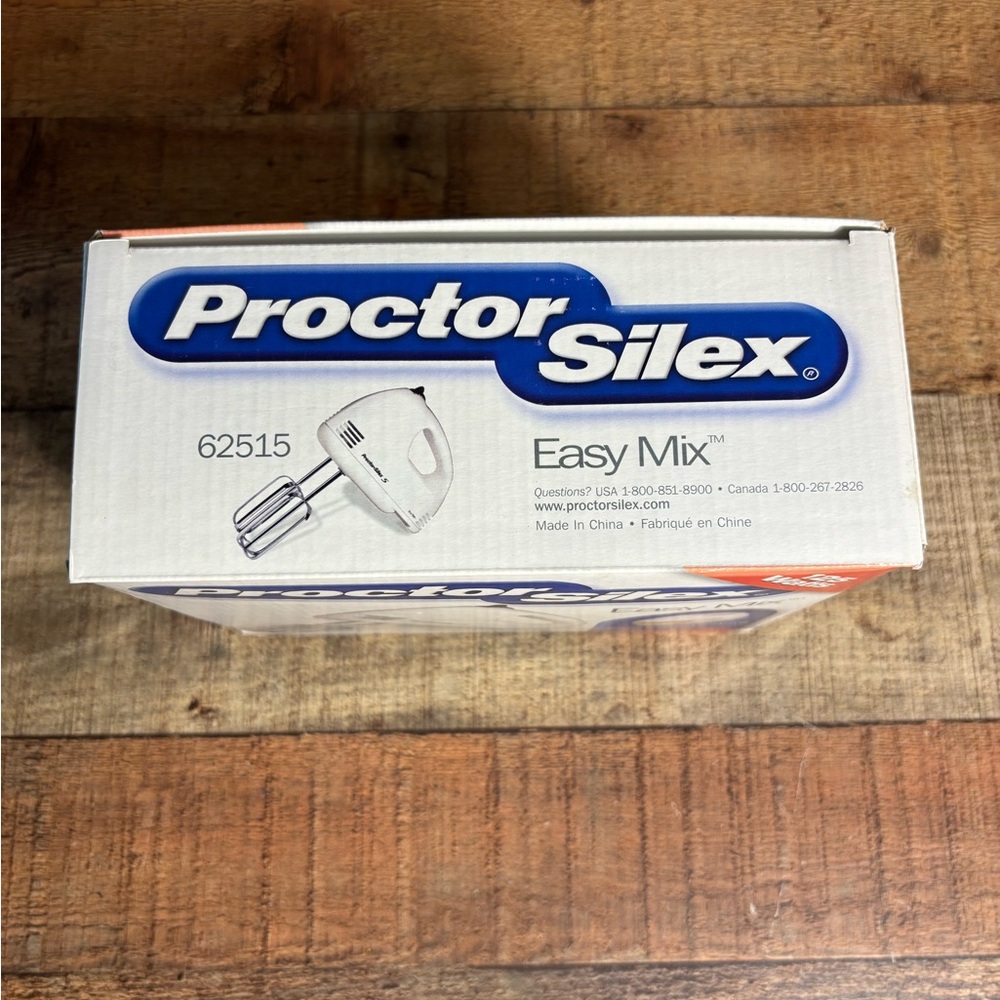 Hamilton Beach Proctor Silex 62515 5-speed Hand Mixer - White Easy Mix Bowl Rest - Picture 6 of 8